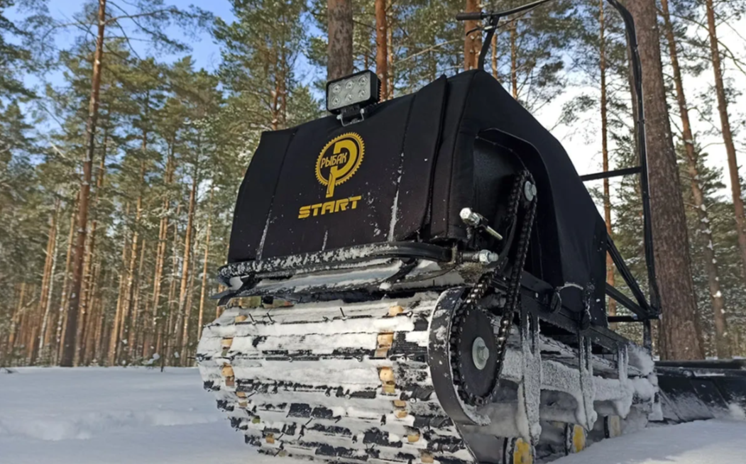 Мотобуксировщик РЫБАК СТАРТ Lifan 15 л.с (тканный капот) в Ижевске