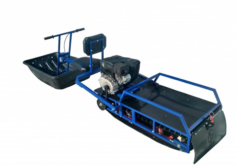 Мотобуксировщик толкач Альбатрос-XL8 с модулем. С фарой, склизы в Ижевске