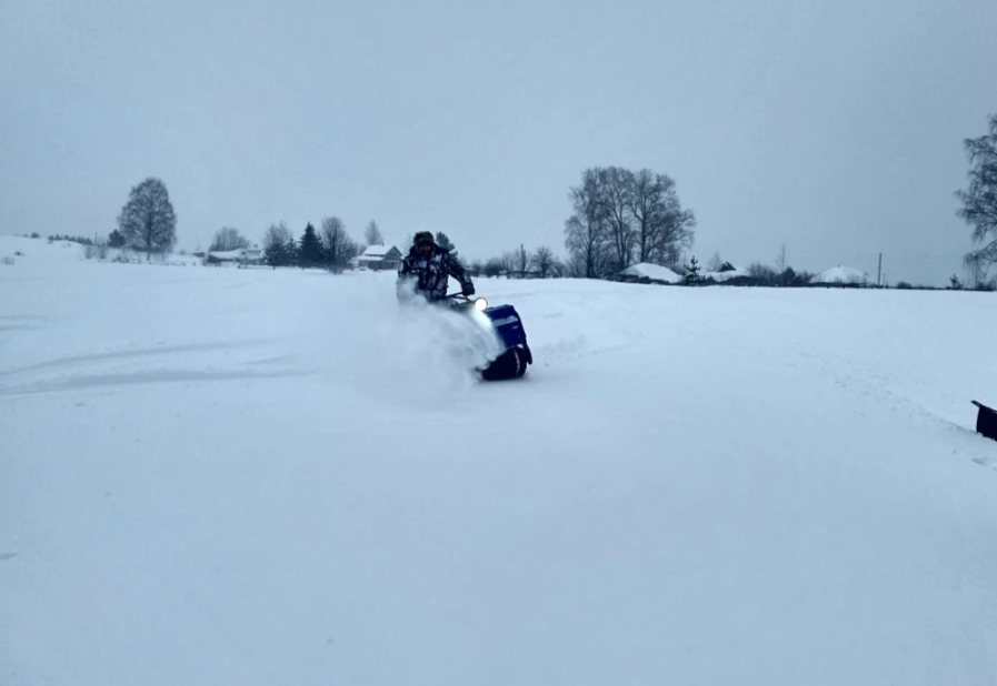 Мотобуксировщик Альбатрос-XLV 9 мини, тележки, 1250 мм в Ижевске