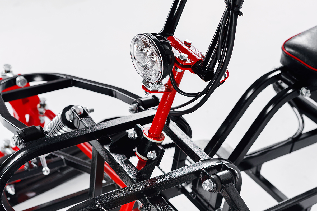 Лыжный модуль IKUDZO TERRAIN с подогревом ручек металлические лыжи в Ижевске