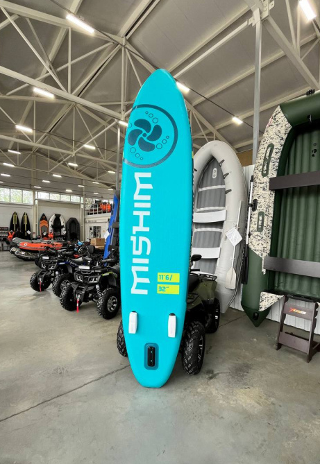 SUP (САП) Доска MISHIMO PRO-MAX Light Teal 11,6’ (355см) в Ижевске