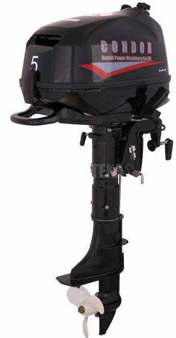 Лодочный мотор Condor F5HS без бака 12 л. в Ижевске