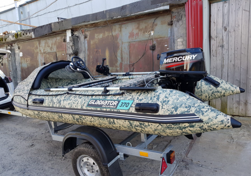НАДУВНАЯ ЛОДКА GLADIATOR C370AL в Ижевске
