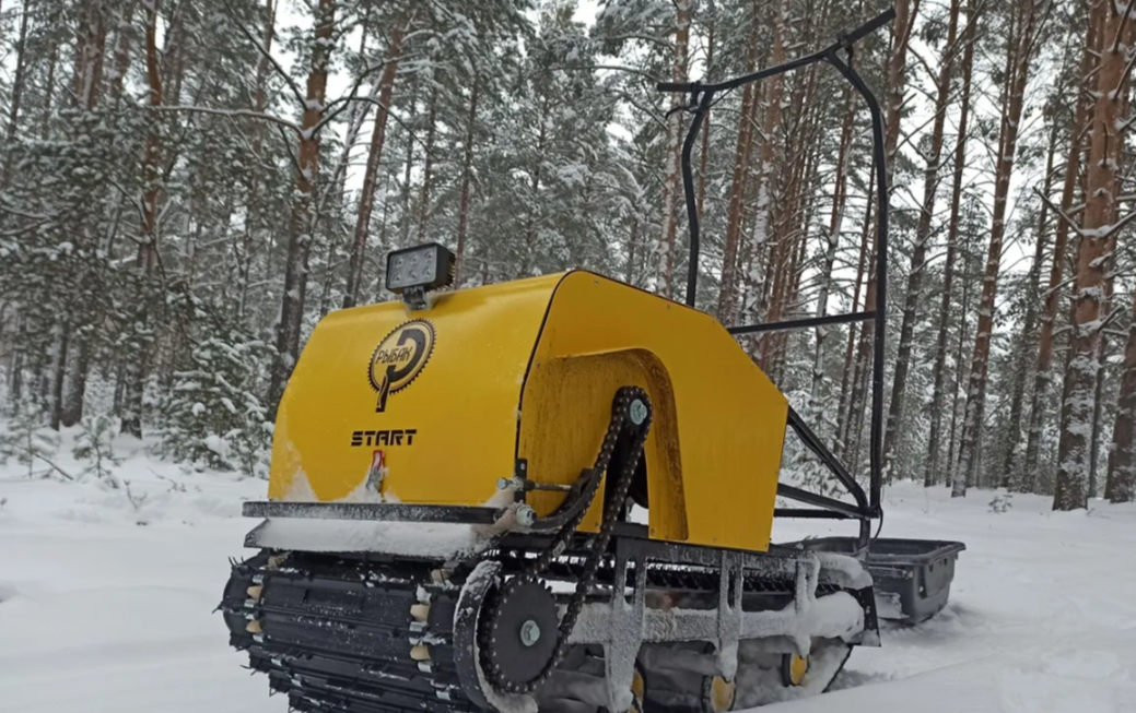 Мотобуксировщик РЫБАК СТАРТ Lifan 15 л.с. (металлический капот) в Ижевске