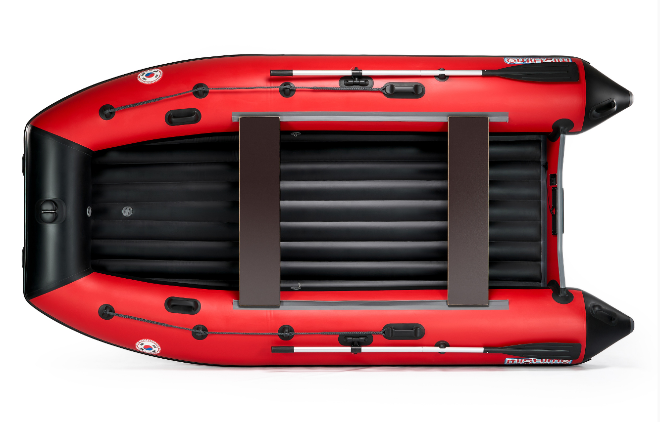 КОМПЛЕКТ ЛОДКА MISHIMO RAPID 380 + ЛОДОЧНЫЙ МОТОР MARLIN MP 9.9 (20) AMHS PROLINE FORCE в Ижевске