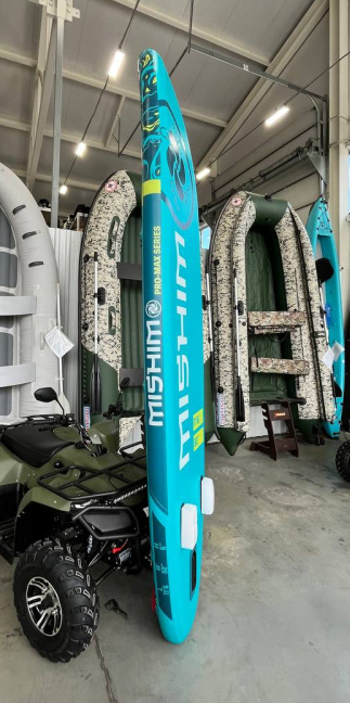 SUP (САП) Доска MISHIMO PRO-MAX Light Teal 11,6’ (355см) в Ижевске