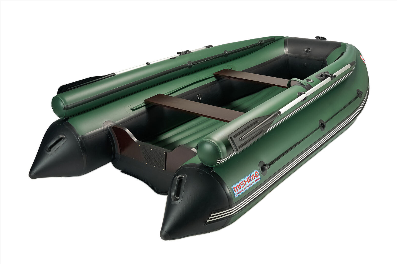 КОМПЛЕКТ ЛОДКА MISHIMO FAMILY LITE 370 + МОТОР MARLIN MP 9.9 AMHS PROLINE FORCE в Ижевске