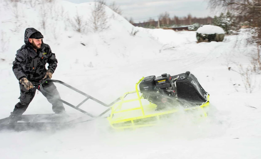 Мотобуксировщик Бурлак ХОЗЯИН-1 (капот ткань) в Ижевске