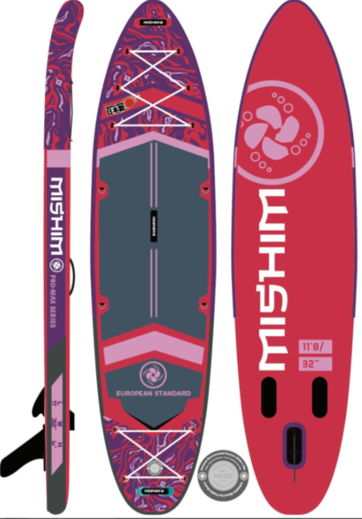 SUP (САП) Доска MISHIMO PRO-MAX Viva Magenta 10.6’ (320см) в Ижевске