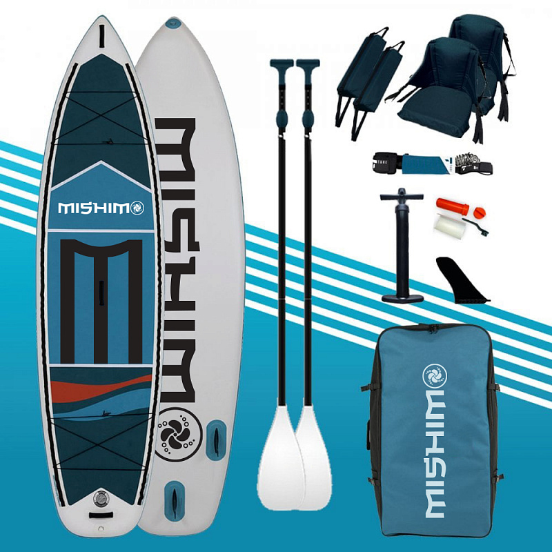 SUP (САП) Доска MISHIMO BIG-SPORT 12.6 в Ижевске