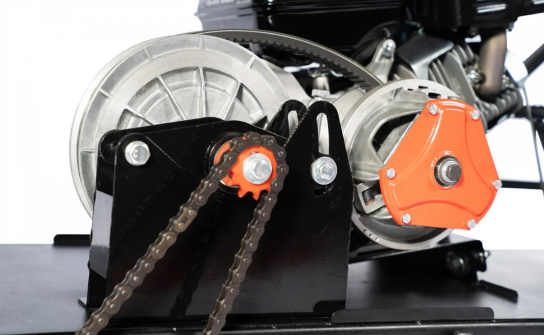 Мотобуксировщик БУРЛАК-M2 LFS 15 л.с. с эл/зап (передний привод, склизы) в Ижевске