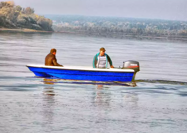 Стеклопластиковая лодка Wyatboat 430 тримаран в Ижевске