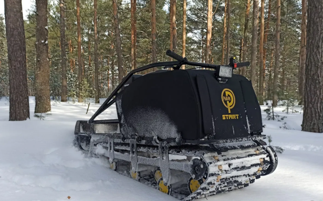 Мотобуксировщик РЫБАК СТАРТ Lifan 15 л.с (тканный капот) в Ижевске