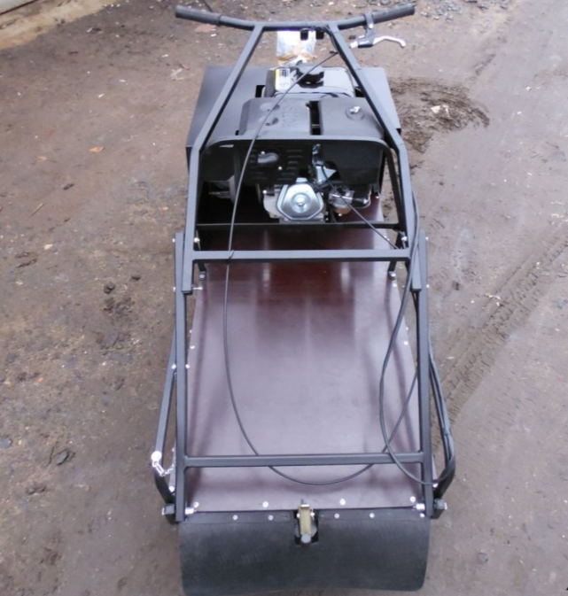 Мотобуксировщик AhtaR Зима 9 л/с с вариатором в Ижевске