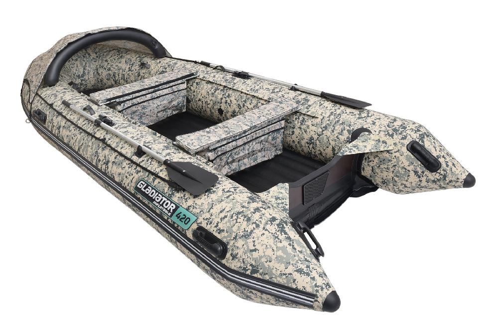 НАДУВНАЯ ЛОДКА GLADIATOR E350PRO в Ижевске