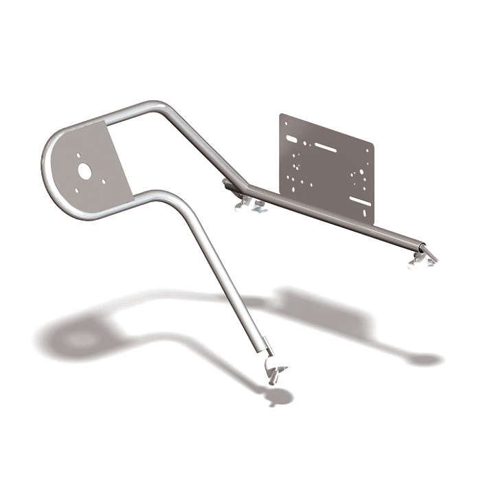 Стойка рулевая с креплением на баллон надувной лодки 25мм в Ижевске