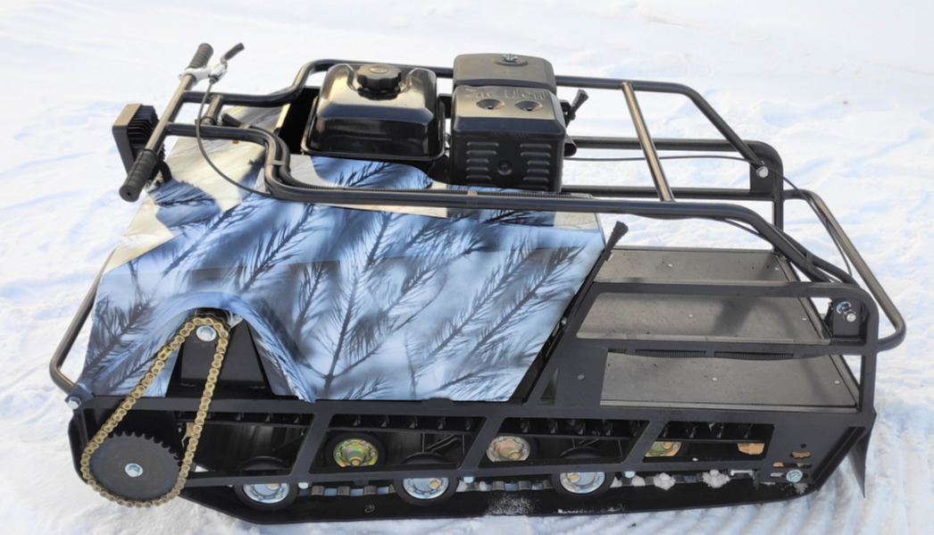 Мотобуксировщик Irondog (Железная собака) M500 15 Камуфляж Охотник в Ижевске