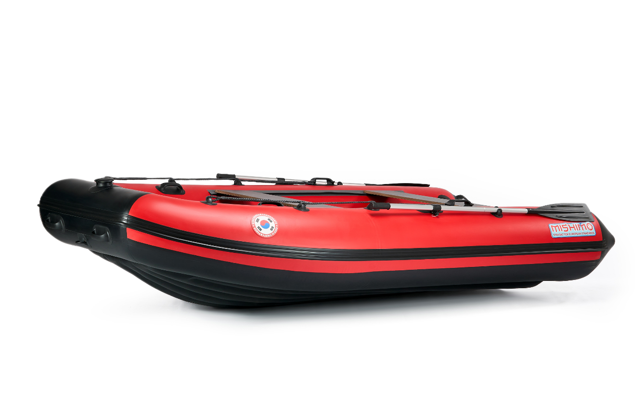 КОМПЛЕКТ ЛОДКА MISHIMO RAPID 380 + ЛОДОЧНЫЙ МОТОР MARLIN MP 9.9 (20) AMHS PROLINE FORCE в Ижевске