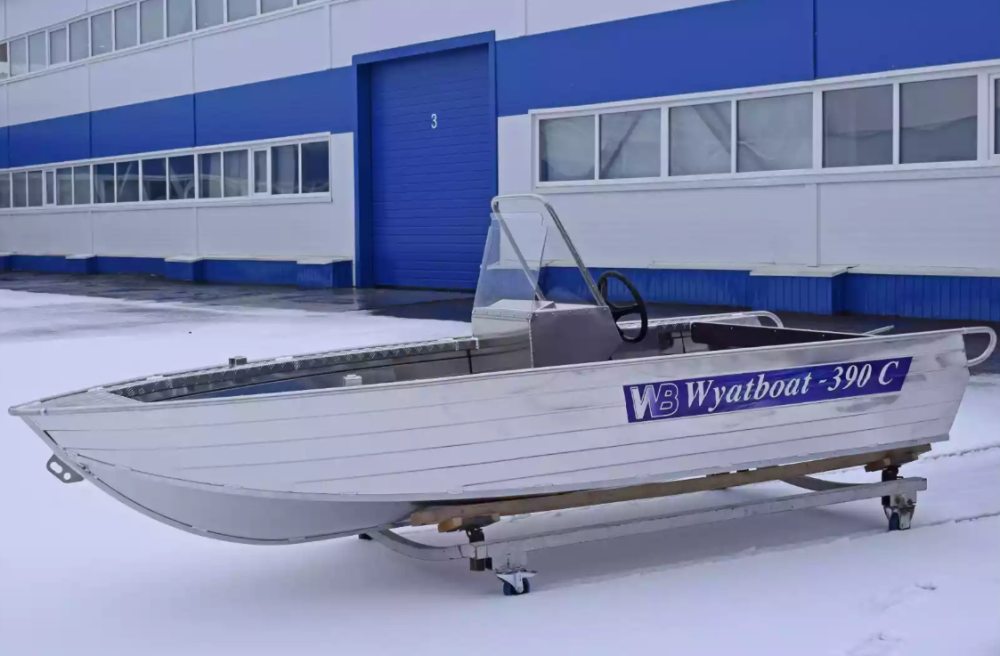 Алюминиевая лодка Wyatboat-390 C в Ижевске