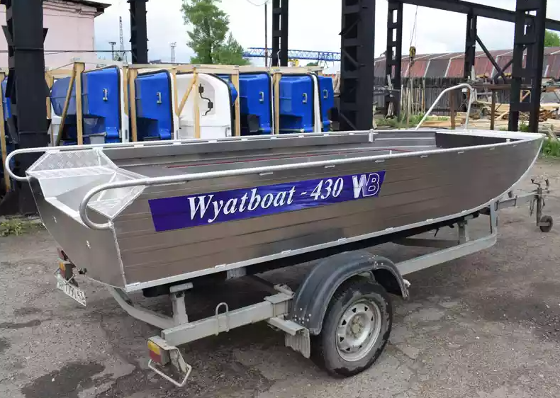 Алюминиевая лодка  Wyatboat-430 Master в Ижевске