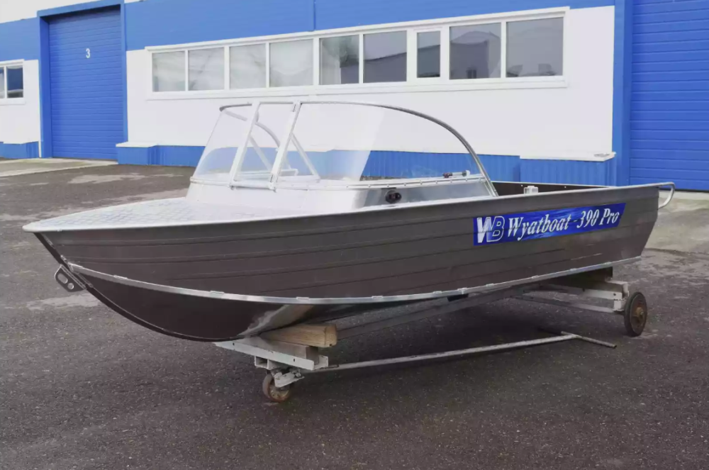 Алюминиевая лодка Wyatboat-390 Pro в Ижевске