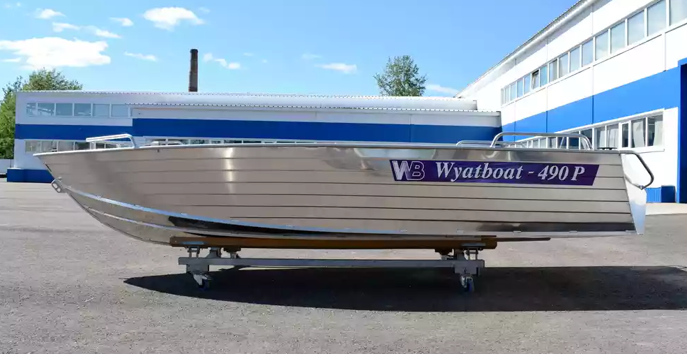 Алюминиевая лодка Wyatboat-490 P в Ижевске