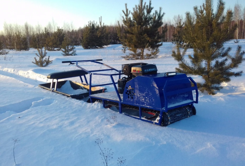 Мотобуксировщик Альбатрос-XLV 9 мини, тележки, 1250 мм в Ижевске