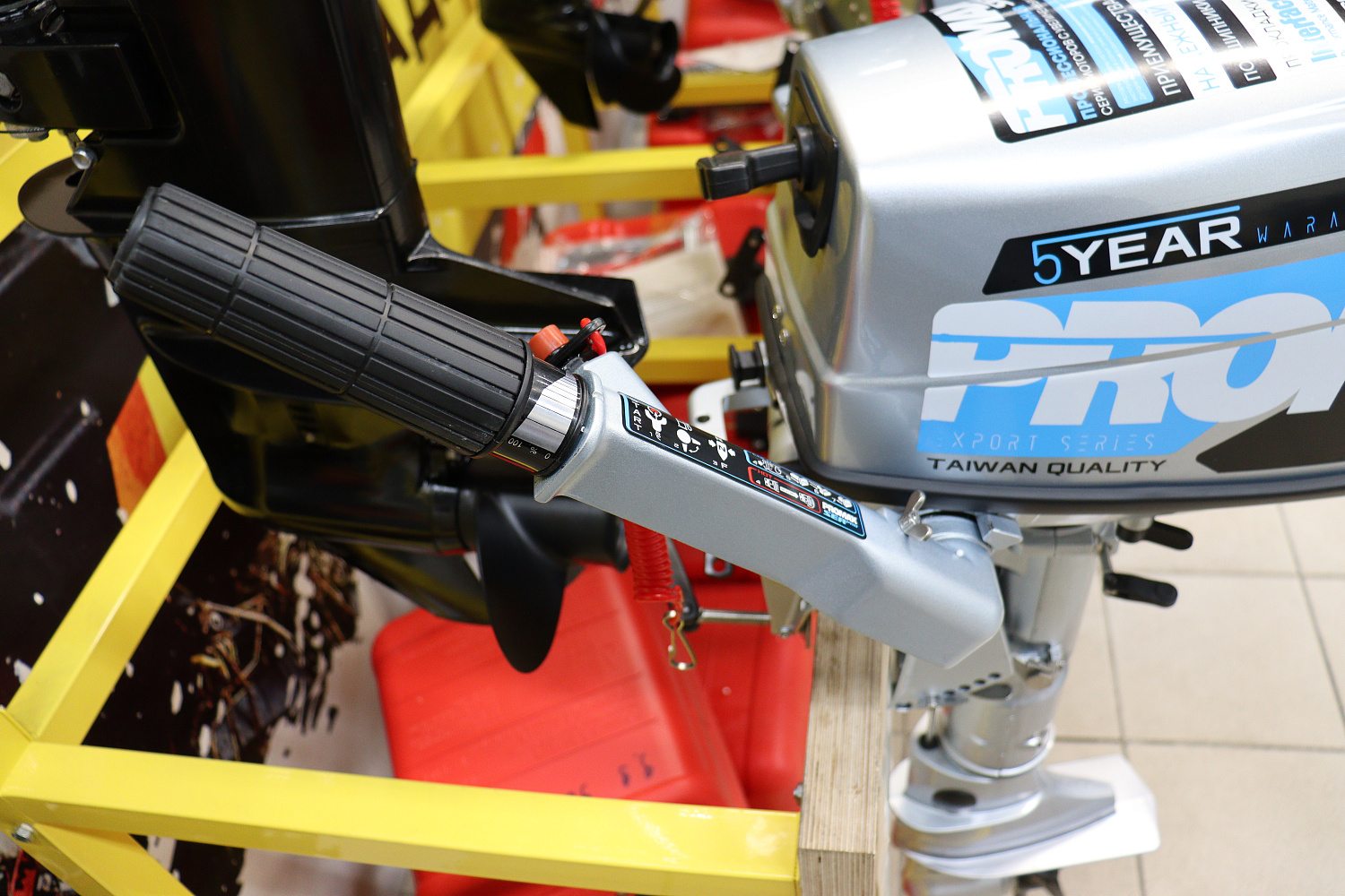 Лодочный мотор PROMAX SP5FHS (внешний бак 12 л) в Ижевске