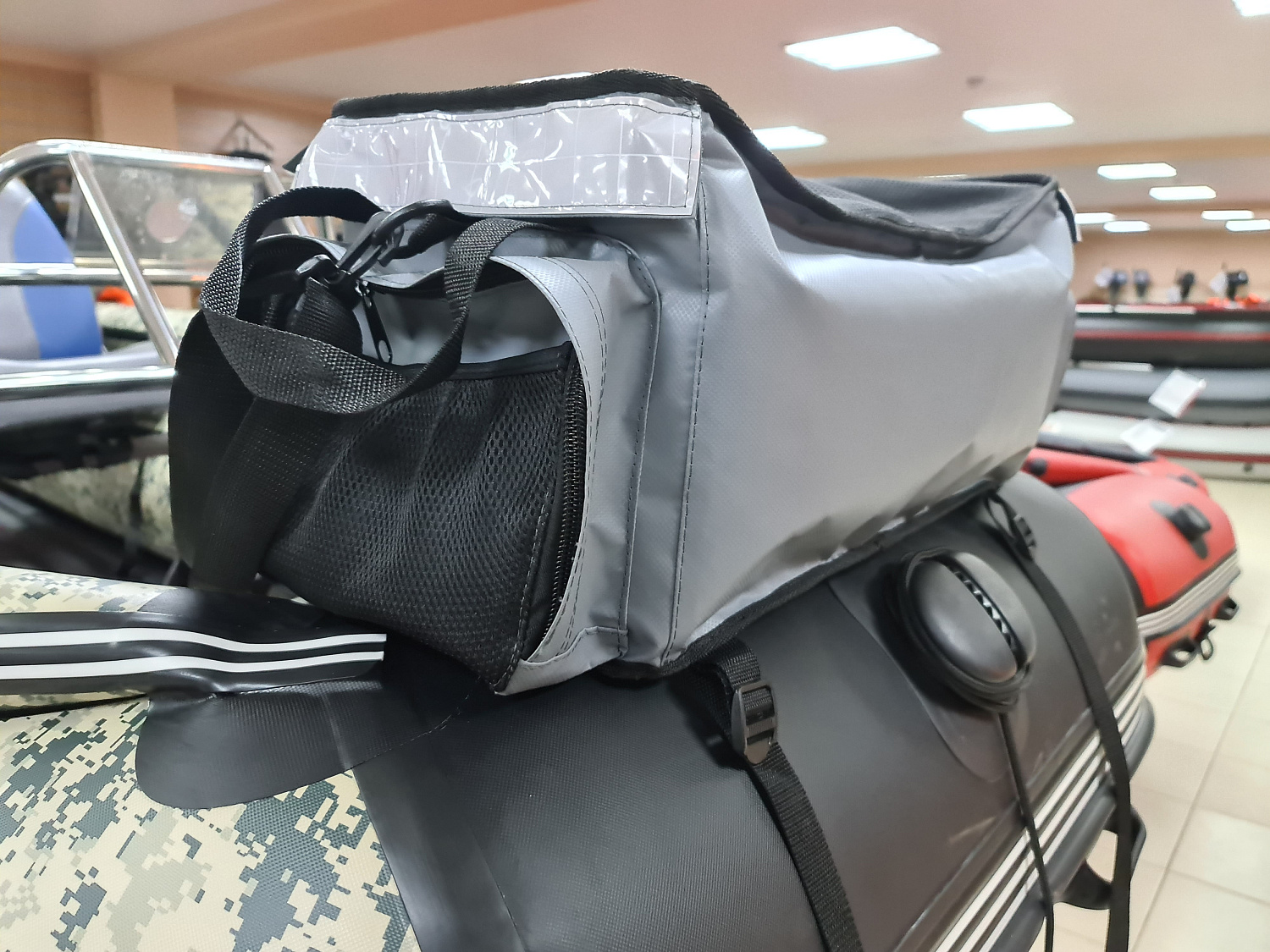 СУМКА ЛЮКС НА БАЛЛОН ДЛЯ ЛОДОК ПВХ 50Х25Х25 СМ в Ижевске