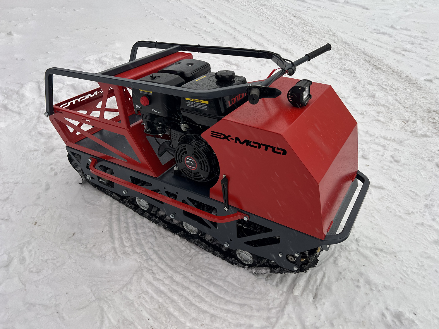 Мотобуксировщик EX-MOTO SNOWDOG S500 15л.с в Ижевске
