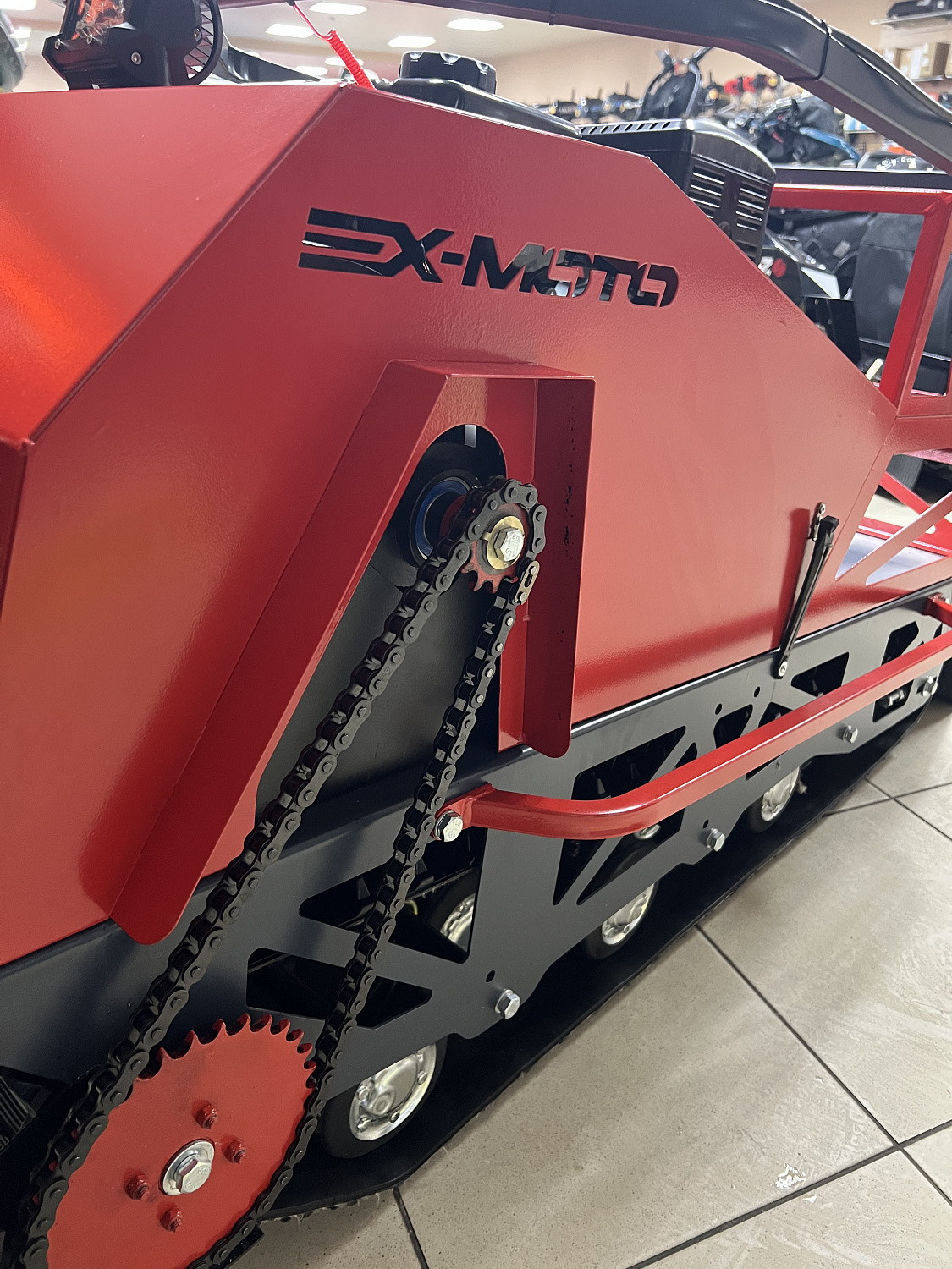 Мотобуксировщик EX-MOTO SNOWDOG S500 15л.с в Ижевске