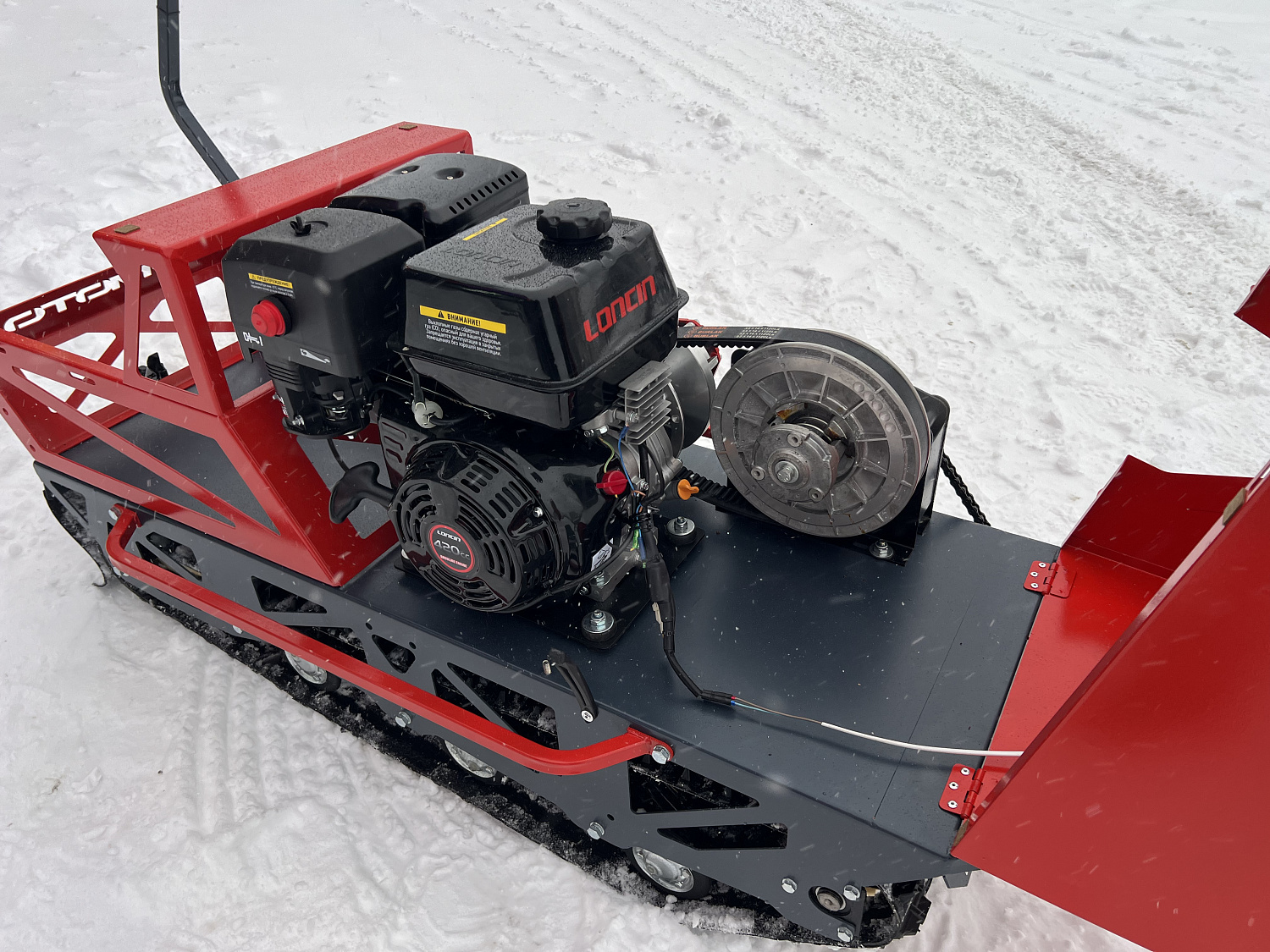 Мотобуксировщик EX-MOTO SNOWDOG S500 15л.с в Ижевске