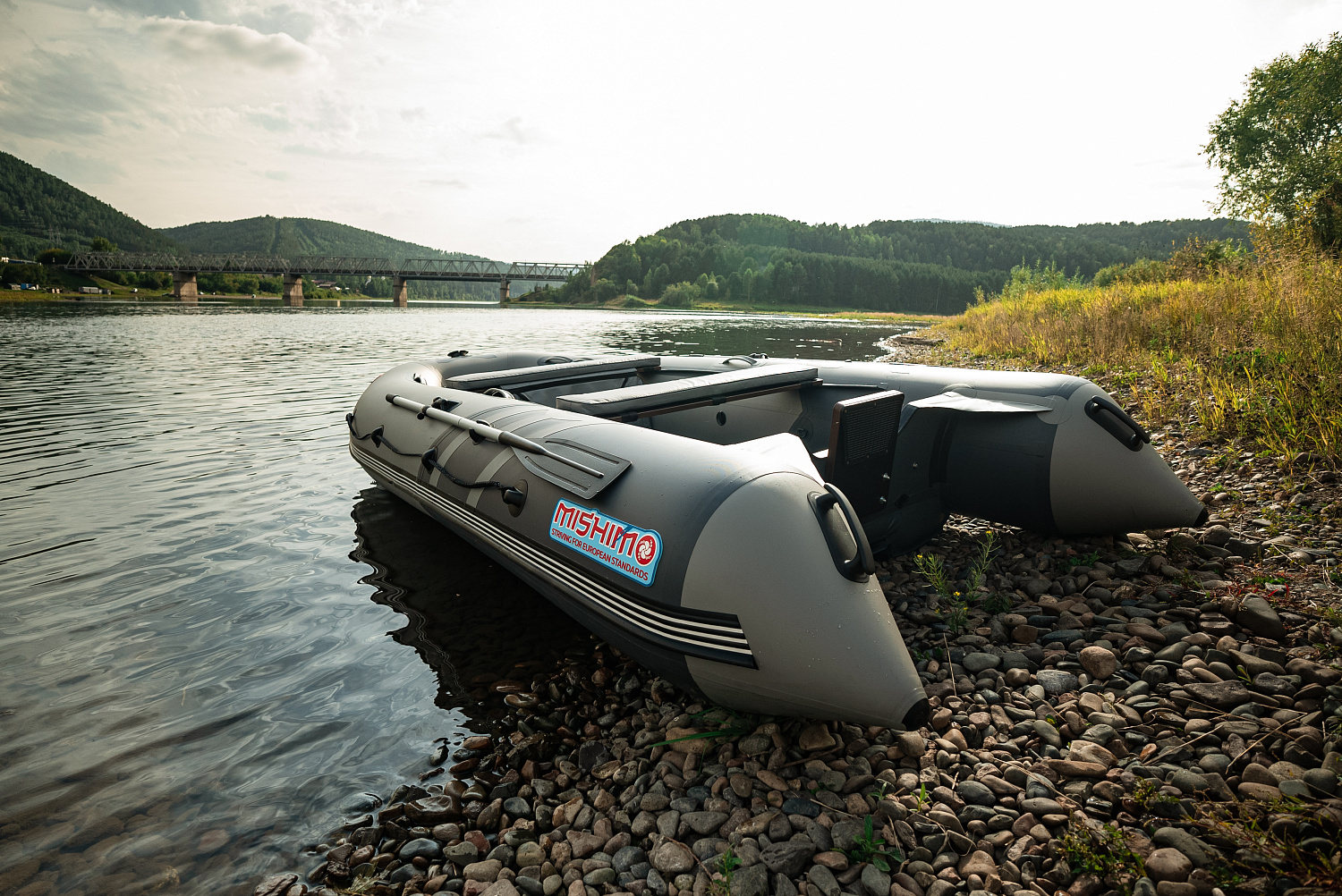 Лодка MISHIMO RIVER JET 390 под водомет в Ижевске