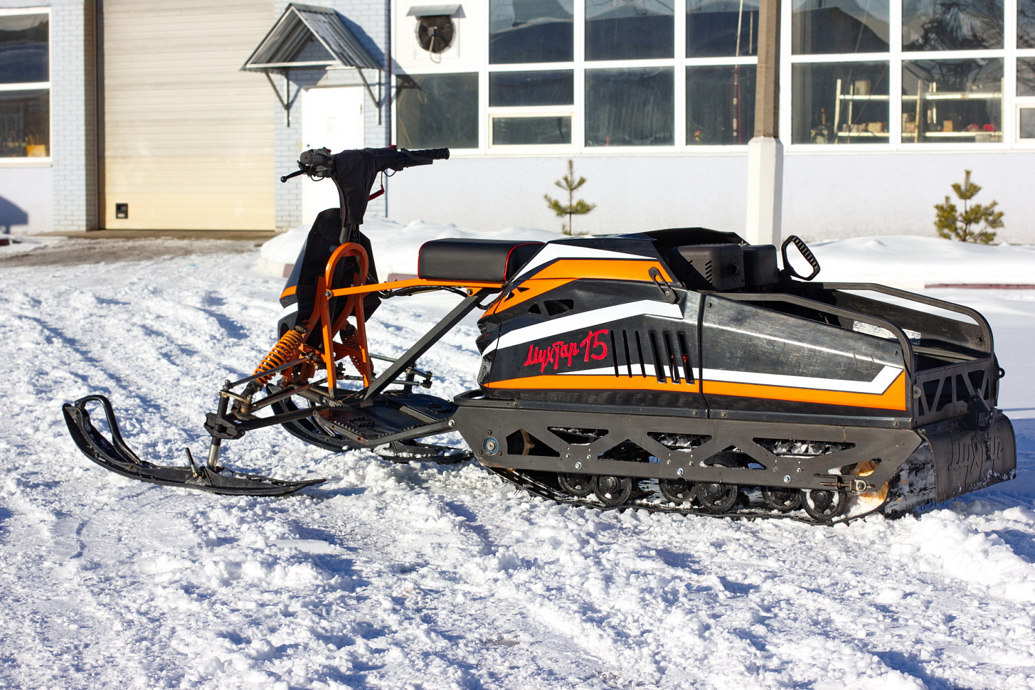 Мотобуксировщик IRBIS Мухтар 15 с лыжным модулем в комплекте в Ижевске