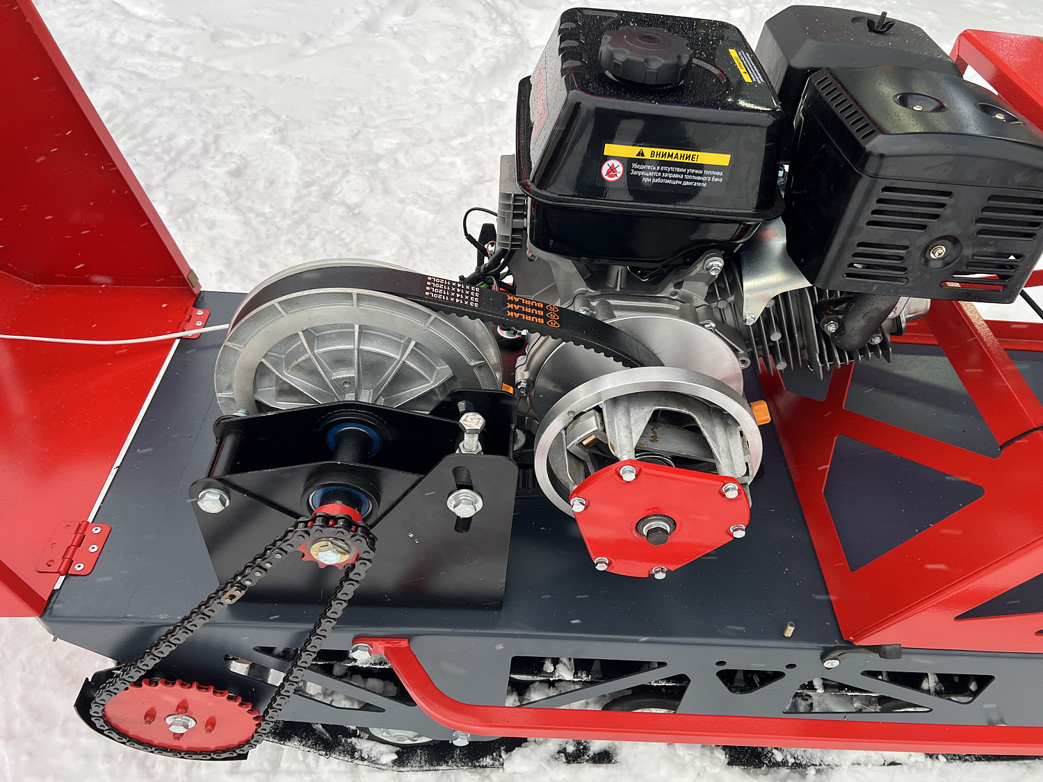 Мотобуксировщик EX-MOTO SNOWDOG S500 15л.с в Ижевске