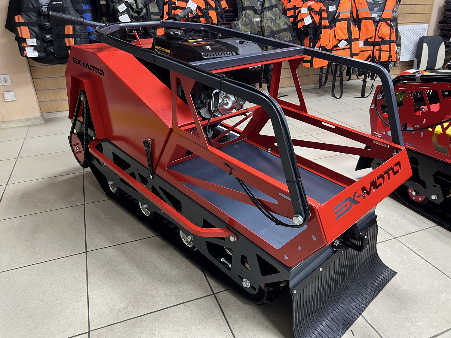 Мотобуксировщик EX-MOTO SNOWDOG S500 15л.с в Ижевске