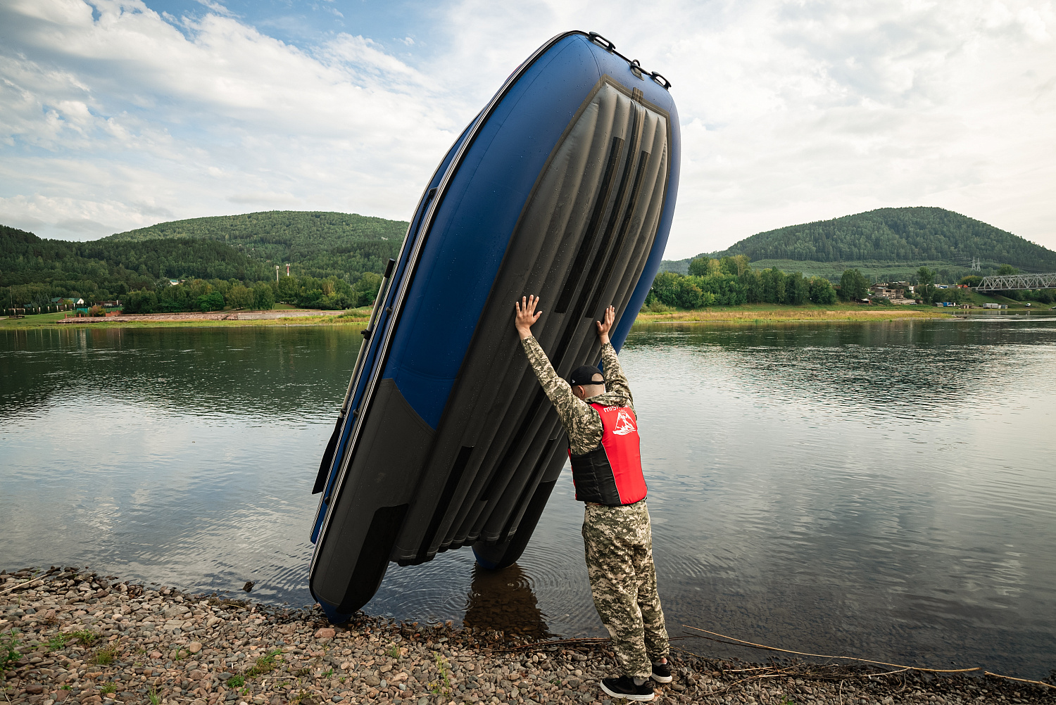 Лодка MISHIMO RIVER FJET PRO 430  под водомет в Ижевске