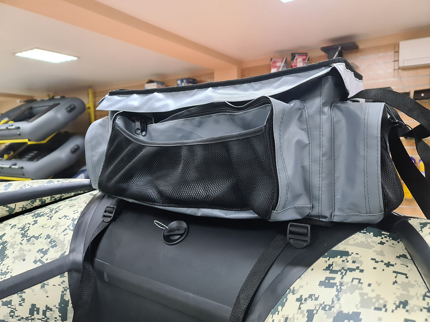 СУМКА ЛЮКС НА БАЛЛОН ДЛЯ ЛОДОК ПВХ 50Х25Х25 СМ в Ижевске