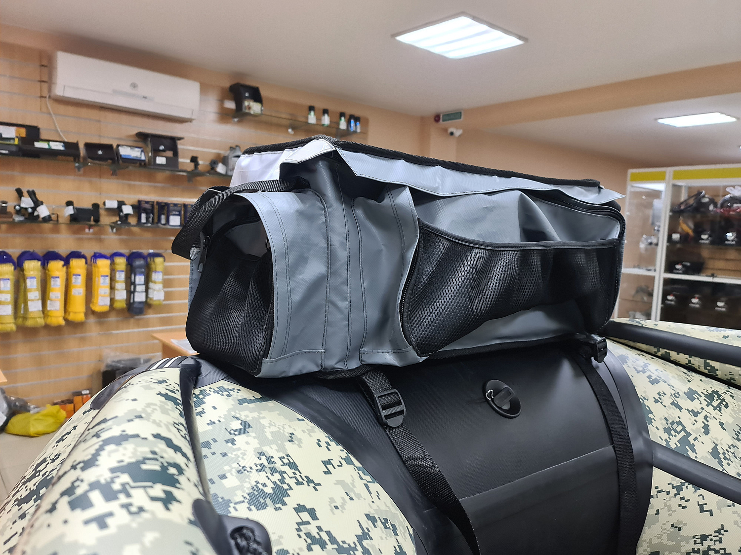 СУМКА ЛЮКС НА БАЛЛОН ДЛЯ ЛОДОК ПВХ 50Х25Х25 СМ в Ижевске